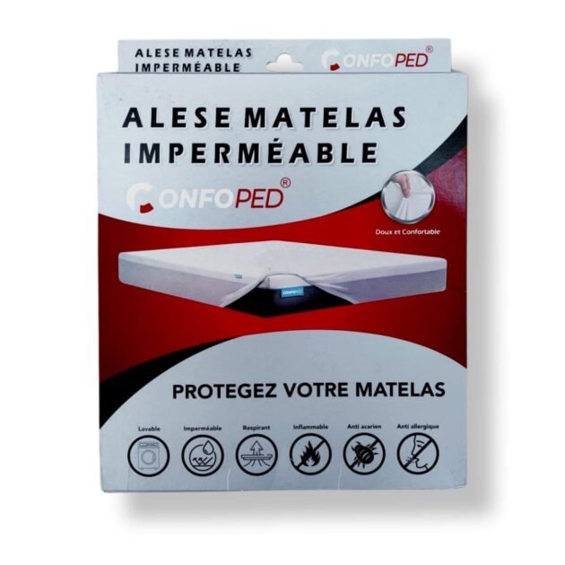 Protège matelas Confoped imperméable blanc