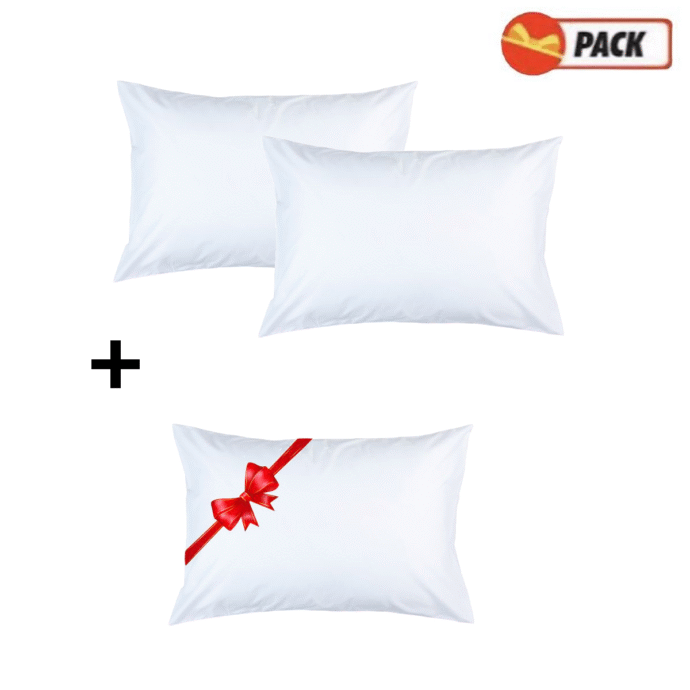 Pack oreiller rahma en fibres de silicone 50 x 70 cm – Image 4