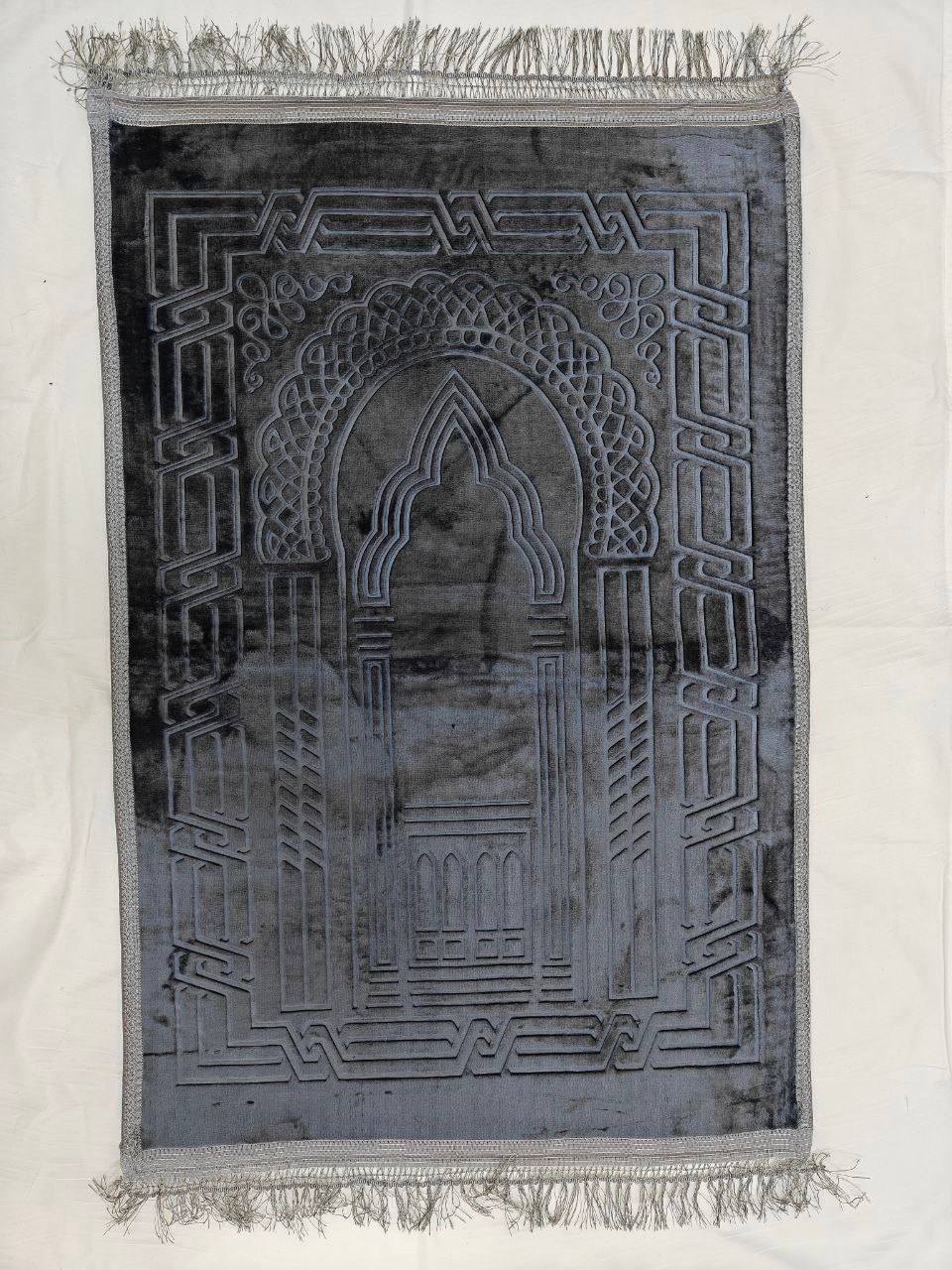 Tapis pour prière en velours anti-dérapant – Image 6