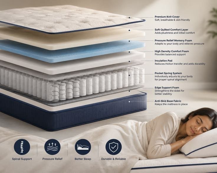 Matelas Confort Certifié OEKO-TEX – Image 4